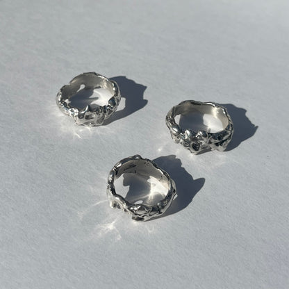 RIVULET silver ring