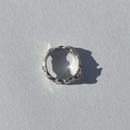 RIVULET silver ring