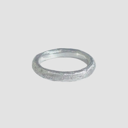CALDERA silver ring