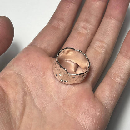 LAHAR silver ring
